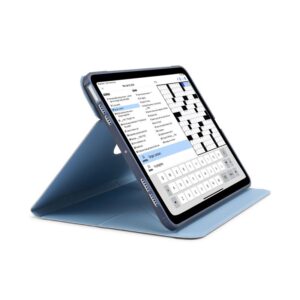 Pipetto Origami No6 Stand dėklas, tamsiai mėlynos spalvos - Apple iPad Air 10.9" (2022/2020)/11" 2024/2025/2026 - Image 11