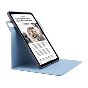 Pipetto Origami No6 Stand dėklas, tamsiai mėlynos spalvos - Apple iPad 10.9" (2022) - Image 14