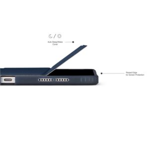 Pipetto Origami No7 Tri-dėklas, tamsiai mėlynos spalvos - Apple iPad (A16) / Apple iPad (2022) - Image 18