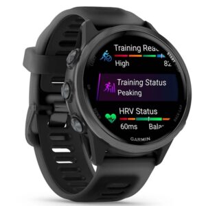 Garmin Forerunner 570 3,05 cm (1.2) AMOLED 42 mm Skaitmeninis 390 x 390 pikseliai Lietimui jautrus ekranas Juoda „Wi-Fi“ GPS (palydovinis) - Image 2