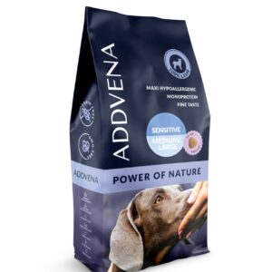 ADDVENA Power of Nature Adult Sensitive Medium/Large Lamb - sausas maistas šunims - 10kg