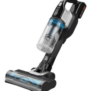 Black & Decker BHFEB520D1-QW siurblys-šluota / elektrinė šluota Dulkių siurbliui šluotai Baterija Sausa Cikloninis Bemaišis Juoda, Sidabras, Permatomas 2 Ah - Image 3