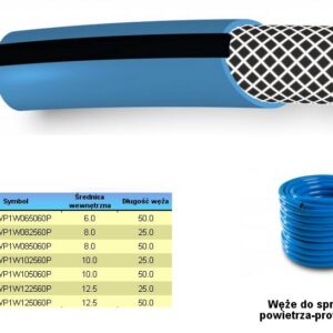 POLIX ŽARNA SUSLĖGTAM ORUI MĖLYNA 10mm* 50m 4-SLUOKSNIŲ