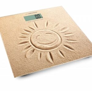 Esperanza EBS006 asmeninės svarstyklės Elektroninės vonios svarstyklės Kvadratas Rusvai gelsvas