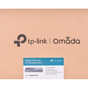 TP-Link Omada SG3210X-M2 tinklo komutatorius Valdomas L2+ 2.5G Ethernet (100/1000/2500) 1U Juoda - Image 2