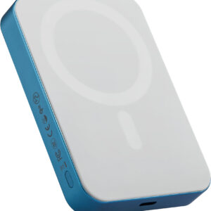 Pitaka Power Bank Qi2, 10 000 mAh, Lucid Blue - Image 2