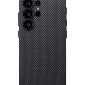 Pitaka PIN Button dėklas, juodos spalvos Plain - Samsung Galaxy S25 Ultra - Image 9