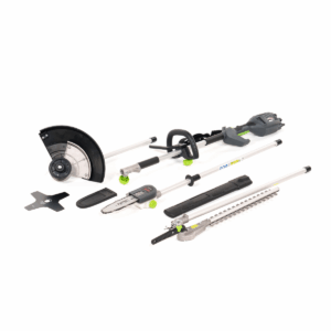 NAC ELEKTRINĖ KOMBI ŽOLIAPJOVĖ 900W + GYVATVORIŲ ŽIRKLĖS + PJŪKLAS