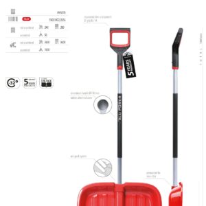 PROSPERPLAST SNIEGO KASTUVAS SNOWER 55 ALUTUBE