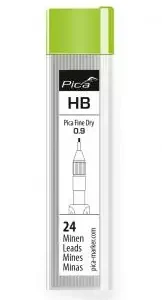 PICA GRAFITINIAI KEIČIAMI ĮDĖKLAI 7070, HB KIETUMO, 24 vnt.