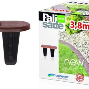 PROSPERPLAST SODO PALISADA PLOKŠČIA 2 RUDA 3,8m