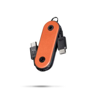 Native Union Pocket kabelis (USB-C - USB-C), oxyfire