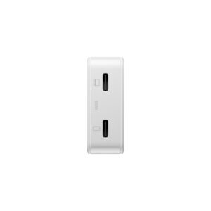 Native Union Pocket GaN įkroviklis PD 65W (2x USB C), baltos spalvos - Image 2