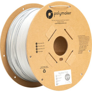 Polymaker PolyTerra™ PLA, 1.75 mm, 3kg, Cotton white