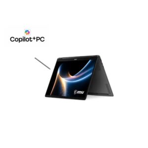 Laptop MSI Prestige 14 Flip AI+ D3MTG Core Ultra 9 / 32GB RAM / 2TB SSD / 14" OLED FHD+ / Intel UMA / W11 Pro / US išdėstymas / (Platinum Gray) - Image 1