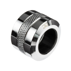 Alphacool Eiszapfen Pro fitting 16mm hard tube G1/4, 6-Pack - chrome - Image 2