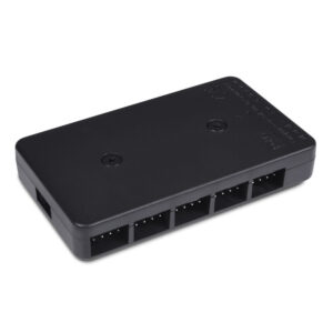 Alphacool Core 10x 4-Pin PWM Splitter - black - Image 2