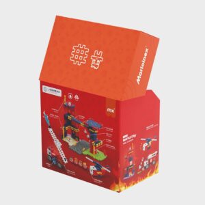 „Marioinex Mini Waffle“ konstruktoriaus kaladėlės – „Miestas“: gaisrinė, 280 dalių - Image 3