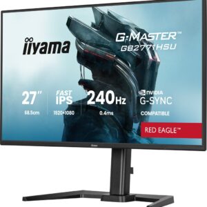iiyama G-MASTER GB2771HSU-B1 kompiuterio monitorius 68,6 cm (27") 1920 x 1080 pikseliai „Full HD“ Juoda - Image 3