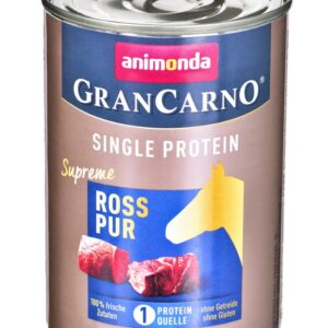 ANIMONDA GranCarno Single Protein Arkliena - šlapias šunų maistas - 400 g