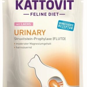 KATTOVIT Feline Diet Urinary Salmon - šlapias kačių maistas - 85g