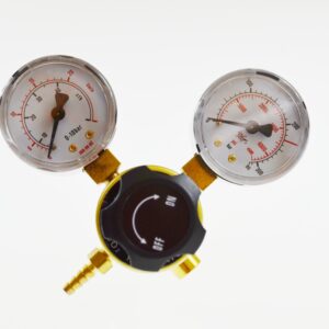 ARGONO/CO2 REDUKTORIUS MINI 2-Ų MANOMETRŲ