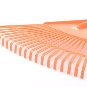 RAMP GRĖBLYS LAPAMS PLASTIKINIS ORANŽINIS NEĮRĖMINTAS L