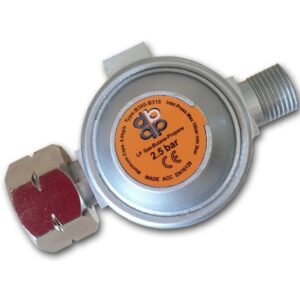 BRADAS REDUKTORIUS DUJŲ AUKŠTO SLĖGIO 2,5bar 8kg/h IŠORINIS SRIEGIS 3/8"