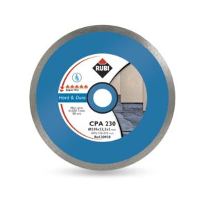 RUBI DEIMANTINIS DISKAS CPA 250x25,4 SUPERPRO KIETOMS MEDŽIAGOMS