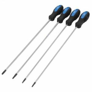 SATRA TORX ATSUKTUVŲ RINKINYS, ITIN ILGI, 4 vnt.