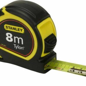 STANLEY RULETĖ 8mx25mm TYLON /KORTELĖ