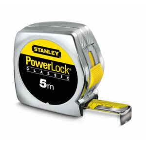 STANLEY RULETĖ 5mx19mm POWERLOCK KORTELĖ