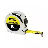 STANLEY RULETĖ 5mx19mm MICROPOWERLOCK KORTELĖ