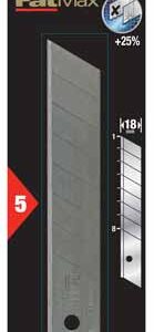 STANLEY FATMAX nulaužiami peiliukai 18mm/10vnt.