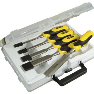 STANLEY DYNAGRIP kaltų rinkinys, 5 vnt. 6, 10, 15, 20, 25 mm.