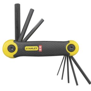 STANLEY SULANKSTOMI ŠEŠIAKAMPIAI RAKTAI 8 vnt. 1,5-8 mm