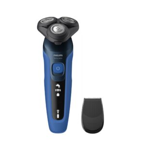 Philips SHAVER Series 5000 S5466/17 skustuvas vyrams Rotorinis skustuvas Apkarpymo mašinėlė Juoda, Mėlyna - Image 1
