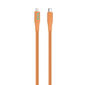 Havit CB6255 - C tipo USB ir Lightning įkrovimo kabelis, 1 m (oranžinis)