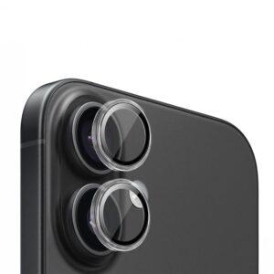 Mobile Origin Sapphire Lens Guards kameros apsauga, skaidri - Apple iPhone 16/16 Plus - Image 11