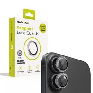 Mobile Origin Sapphire Lens Guards kameros apsauga, skaidri - Apple iPhone 16/16 Plus