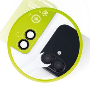 Mobile Origin Sapphire Lens Guards kameros apsauga, juodos spalvos - Apple iPhone 17 - Image 12