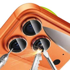 Mobile Origin Sapphire Lens Guards kameros apsauga, skaidri - Apple iPhone 17 Pro / 17 Pro Max - Image 5