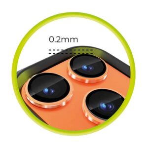 Mobile Origin Sapphire Lens Guards kameros apsauga, skaidri - Apple iPhone 17 Pro / 17 Pro Max - Image 14