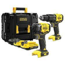 STANLEY V20 SFMCK461D2S RINKINYS (SFMCD715 + SFMCF810B) 2x2,0Ah KREPŠYS ...