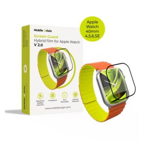 Mobile Origin Screen Guard Hybrid apsauginė plėvelė - Apple Watch 6/5/4/SE 40mm
