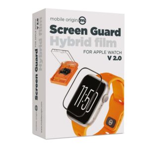 Mobile Origin Screen Guard Hybrid apsauginė plėvelė - Apple Watch 9/8/7 45mm - Image 2
