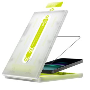 Mobile Origin Screen Guard su Easy Aplikatoriumi, pilnai dengiantis, 2 pack - Apple iPhone 17 Pro Max - Image 14