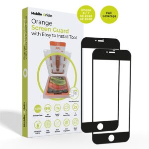 Mobile Origin Screen Guard Apple iPhone 8 / 7 / SE 2022 / SE 2020 su Easy Aplikatoriumi 2 pack