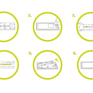 Mobile Origin Orange Screen Guard papildomas apsauginis stiklas aplikatoriui (aplikatoriaus komplekte nėra) Apple iPhone 8/7/SE 2022/SE 2020 - Image 6