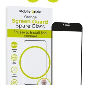 Mobile Origin Orange Screen Guard papildomas apsauginis stiklas aplikatoriui (aplikatoriaus komplekte nėra) Apple iPhone 8/7/SE 2022/SE 2020